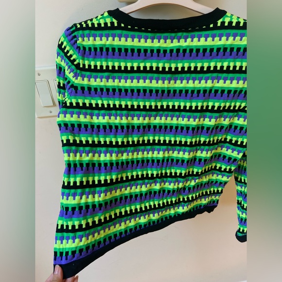 Zara multicolored neon shirt - Picture 5 of 9